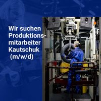 Produktionsmitarbeiter Kautschuk (m/w/d) gesucht Saarland - Homburg Vorschau