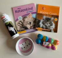 Starterset Katze -  Bücher Katzenkind  Maine Coon + Zubehör  Neu! Sachsen - Görlitz Vorschau