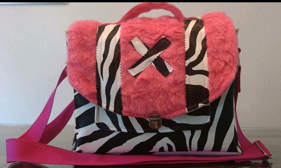 Pink Zebra Handtasche in Winsen (Luhe)