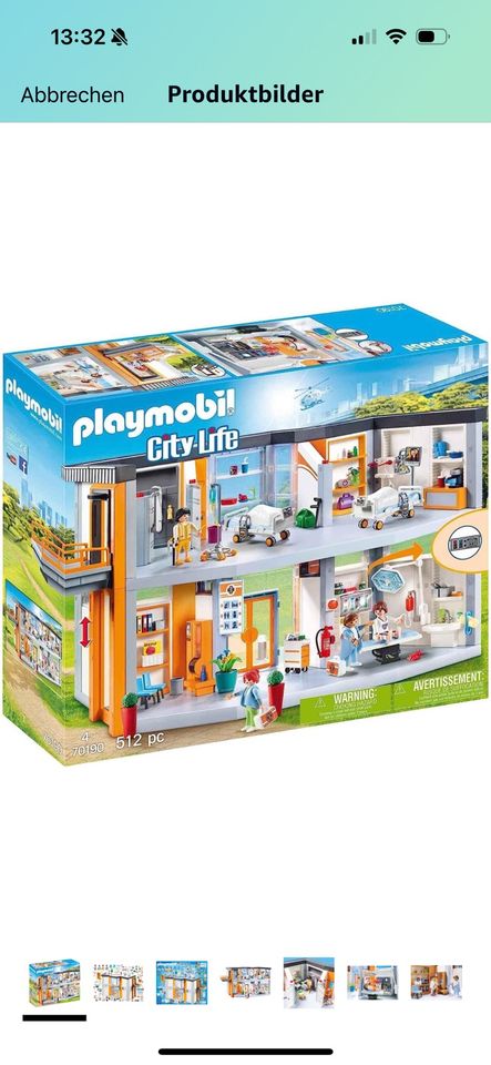 Playmobil City life Krankenhaus in Höchberg