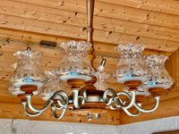 Deckenlampe aus Holz und Glas Obergiesing-Fasangarten - Obergiesing Vorschau