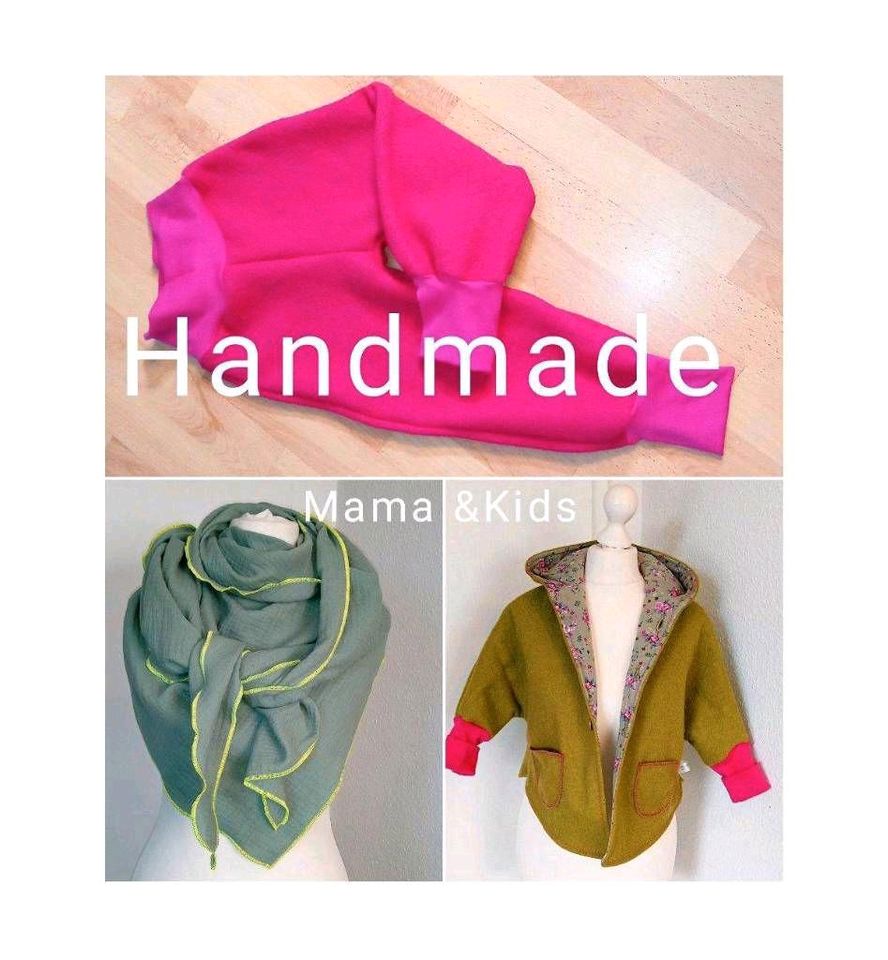 Handmade Musselin Walk Softshell für Kinder und Mamis in Mönchengladbach