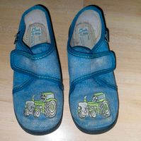 Beck kids Kinder Hausschuhe 29blau Traktor  Schlappen Puschen Berlin - Steglitz Vorschau