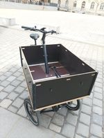 Lastenrad chike e-cargo schwarz - nur 130km gefahren - wie neu Bayern - Augsburg Vorschau