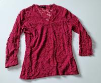 rotes Shirt mit Spitze von Amisu (Gr. XL) Bayern - Augsburg Vorschau