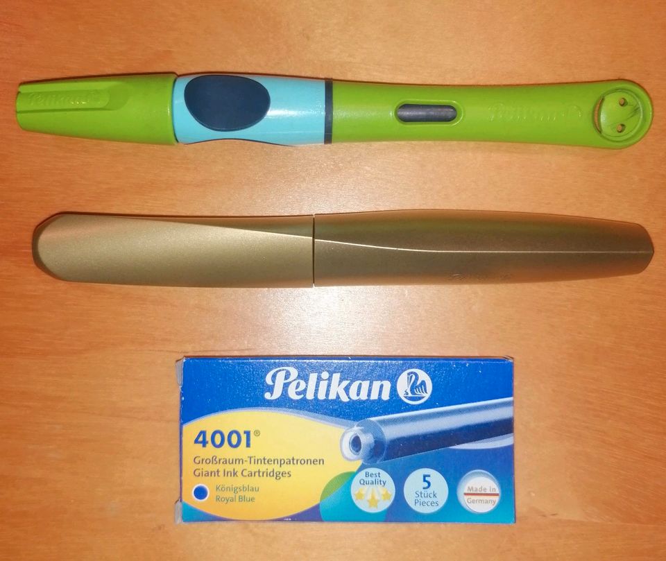 Pelikan Füller + 5 Tintenpatronen in Wuppertal