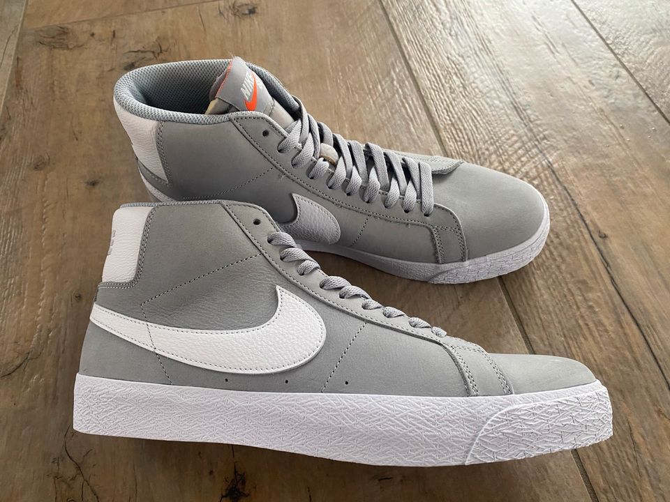 Nike Schuhe SB Zoom Blazer MID ISO grau NEU in Marienberg