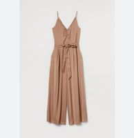 H&M Jumpsuit 36 S Satin beige nude Overall weit v-Ausschnitt Eimsbüttel - Hamburg Eimsbüttel (Stadtteil) Vorschau