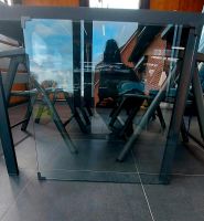 Glasplatte für Tisch 70 x 70 cm , 5-6 mm Stärke mit Eckschutz Niedersachsen - Buxtehude Vorschau