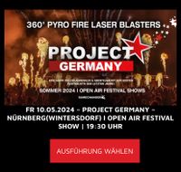 Project Germany Nürnberg 2 Tickets Bayern - Obertrubach Vorschau