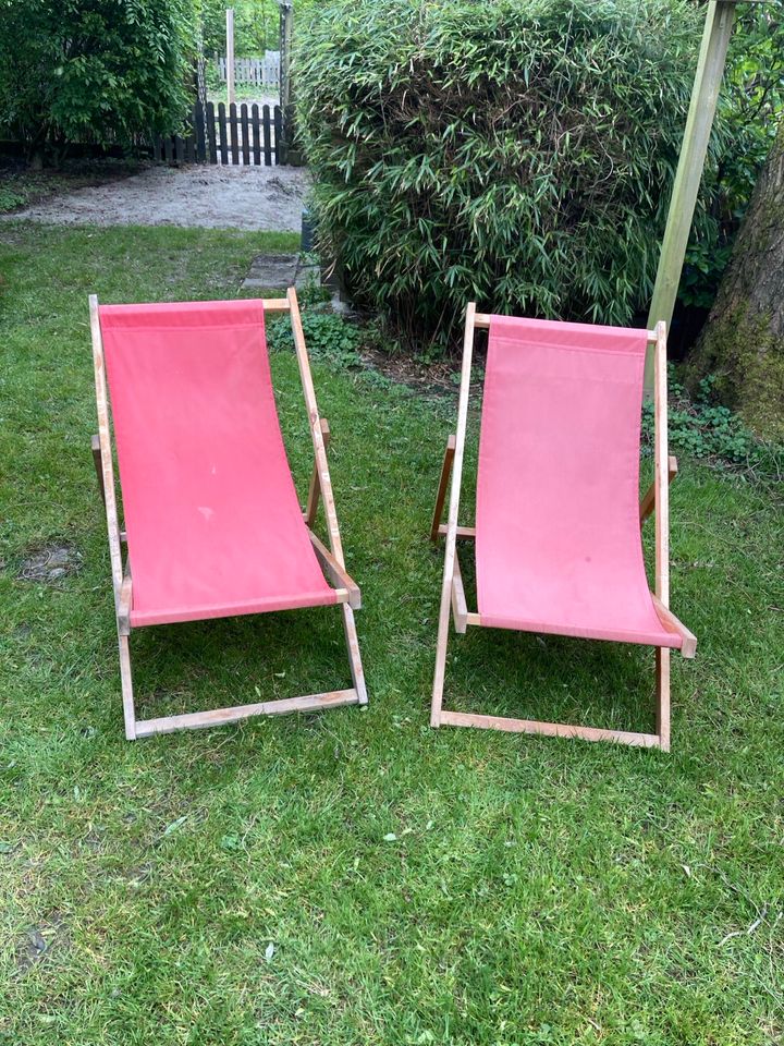 Beachstühle  2 grün / 2 rot ( auch einzeln zu verkaufen) in Eitorf