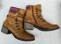 Rieker Damen Kurzschaft Schnürstiefel mit Warmfutter Gr. 42 Berlin - Rudow Vorschau