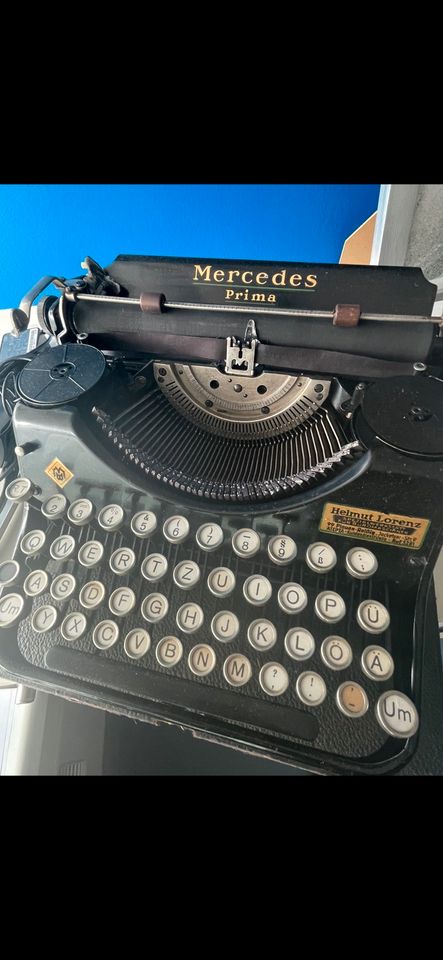 Schreibmaschine Mercedes Prima in Brandenburg - Bernau | Kunst und  Antiquitäten gebraucht kaufen | eBay Kleinanzeigen ist jetzt Kleinanzeigen
