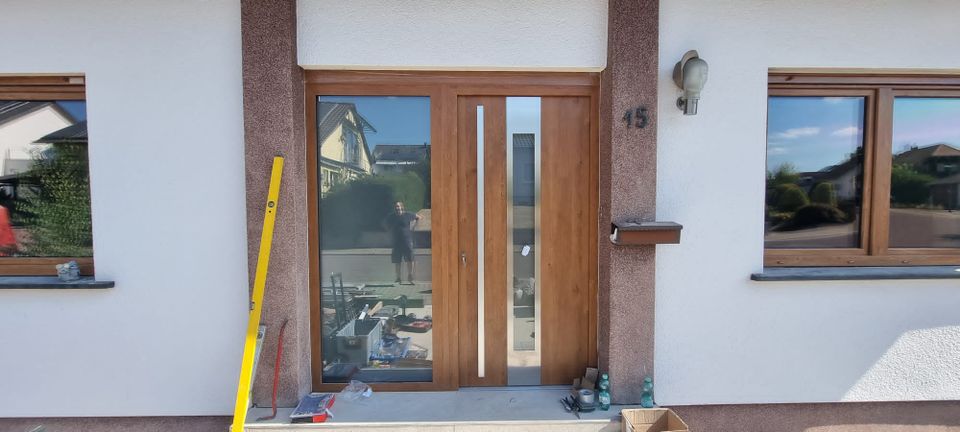 Alu / Holz / Kunststoff Haustüren nach Maß in Saarbrücken