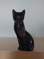 Sehr schöne, schwere, schwarze Katzenfigur aus Glas (1) Hessen - Selters Vorschau