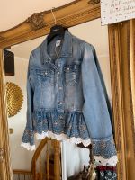 Neu Zac & Zoe  Damen Jeansjacke Sommer Jacke mit Spitze Gr.L Hessen - Gelnhausen Vorschau