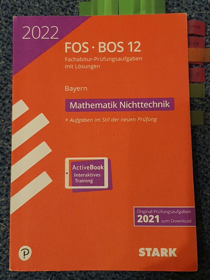 Stark/ FOS BOS 12/ 2022/ Mathematik Nichttechnik/ Bayern in Nürnberg (Mittelfr)