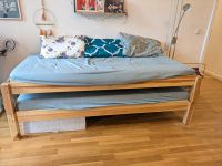Stapelbares Doppelbett aus Massivholz inkl. Matratzen Friedrichshain-Kreuzberg - Friedrichshain Vorschau