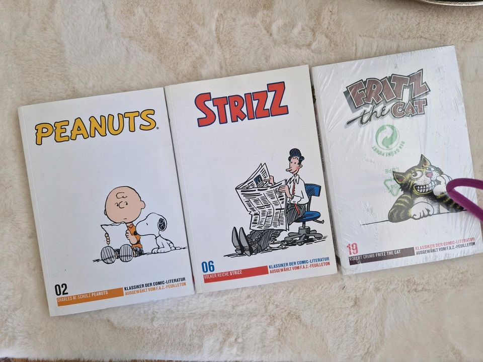 Peanuts, Strizz + Fritz the cat  - F.A.Z. Comic Klassiker in Frankfurt am Main