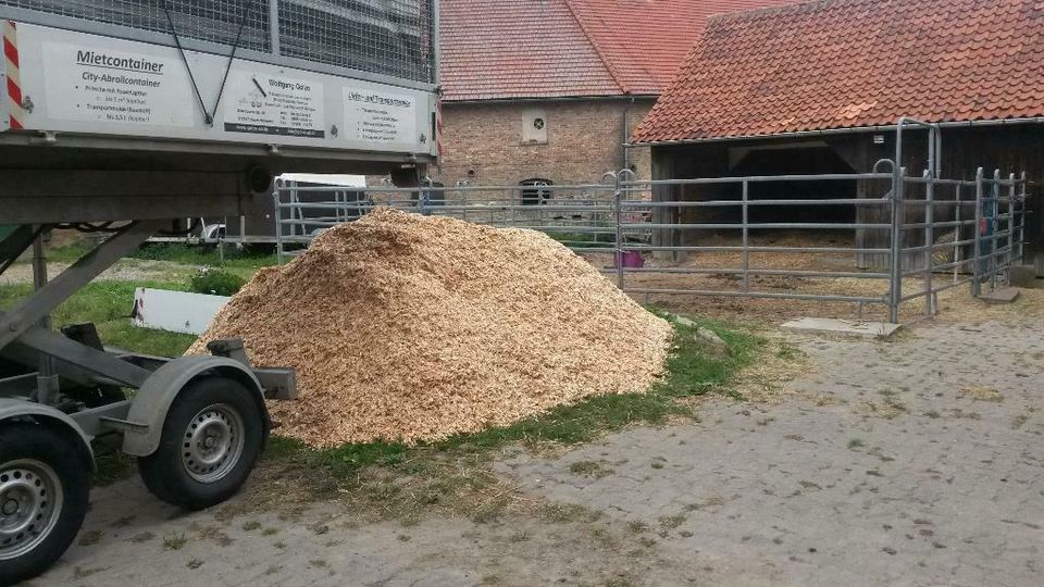 7 m³ Holz-Hackschnitzel (super Qualität) , Lieferservice in Northeim