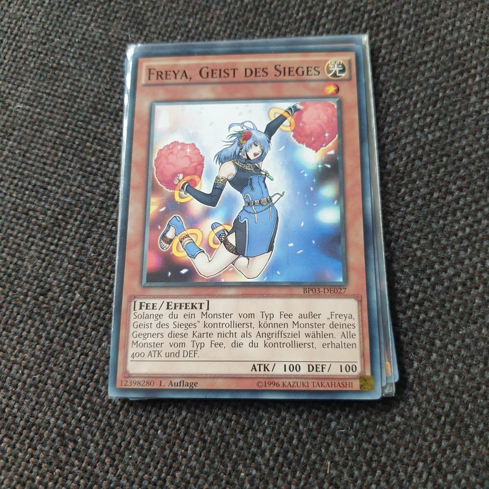 Yu-Gi-Oh! Freya, Geist Des Sieges BP03-DE027 1. Auflage Secret Ra in Essen