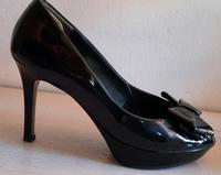 PAUL GREEN PLATEAU PEEPTOES PUMPS Lack Schleife 6 39 Handmade Bayern - Vaterstetten Vorschau