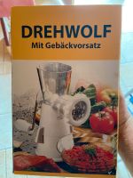 Drehwolf mit Gebäckaufsatz Bayern - Kolbermoor Vorschau