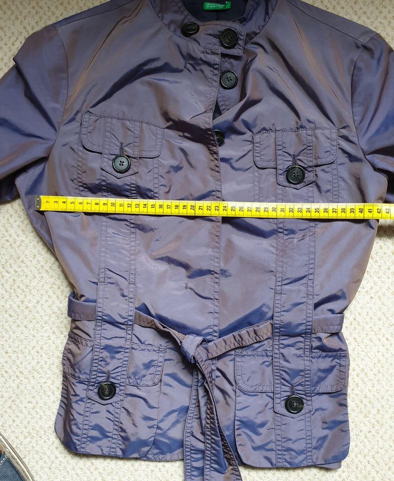 Jacke, Blaser von Benetton in Gr. 38, ital. 42 Flieder, neuwertig in Wuppertal