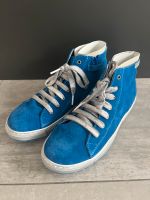 Boots / Schuhe Gr. 37, Leder, blau und grün, von clic!, neu! Kr. München - Riemerling Vorschau