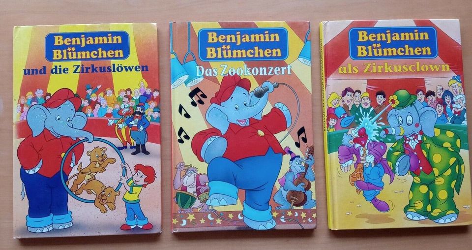 Hörspielkassetten #MC# + Bücher Benjamin Blümchen in Miehlen