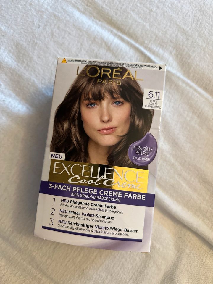 Loreal Excellence Cool Creme Haarfabe 6.11 in Hohen Neuendorf