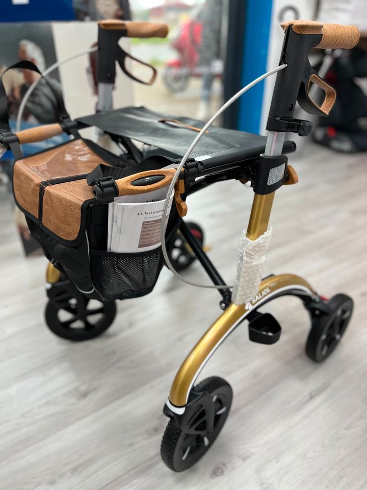 Saljol Carbon Rollator CR62 (jetzt auch in Gold) in Fürstenau