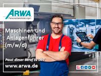 Maschinenbediener (m/w/d) - ARWA Schweinfurt Bayern - Schweinfurt Vorschau