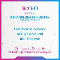 Kavo E30 E50 E70 E80 Ersatzteile & Zubehör Gebraucht & NEU Auf Anfrage Niedersachsen - Langenhagen Vorschau