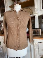 Max Mara Strickjacke Beige Schurwolle Camel Cardigan S 36 Rheinland-Pfalz - Kadenbach Vorschau