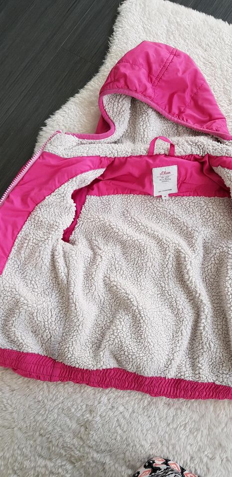 ♥ Mädchen Jacke 98 Winter S. Oliver pink Herbst in Bad Liebenstein