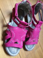 Sehr schöne und super bequeme Damen Sandalen Gr.35, pink/Glitzer Hessen - Limburg Vorschau