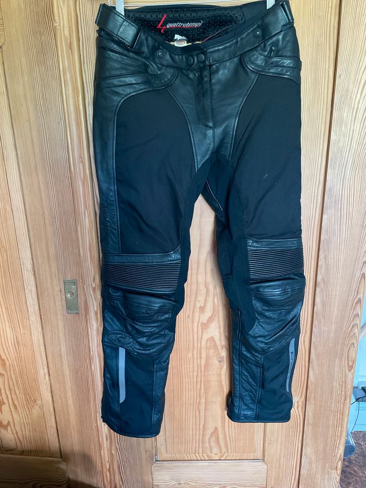 Held Ravero Damen Touren Motorrad Hose Leder Gore-Tex Gr. L 38/40 in Rettenberg