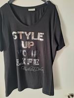 Damenshirt Gr. L schwarz mit Glitzer Sachsen-Anhalt - Uhrsleben Vorschau