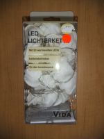 LED Lichterkette 20 weiße Rosen Blüten Blumen Innen Batterie neu Nordrhein-Westfalen - Bergisch Gladbach Vorschau