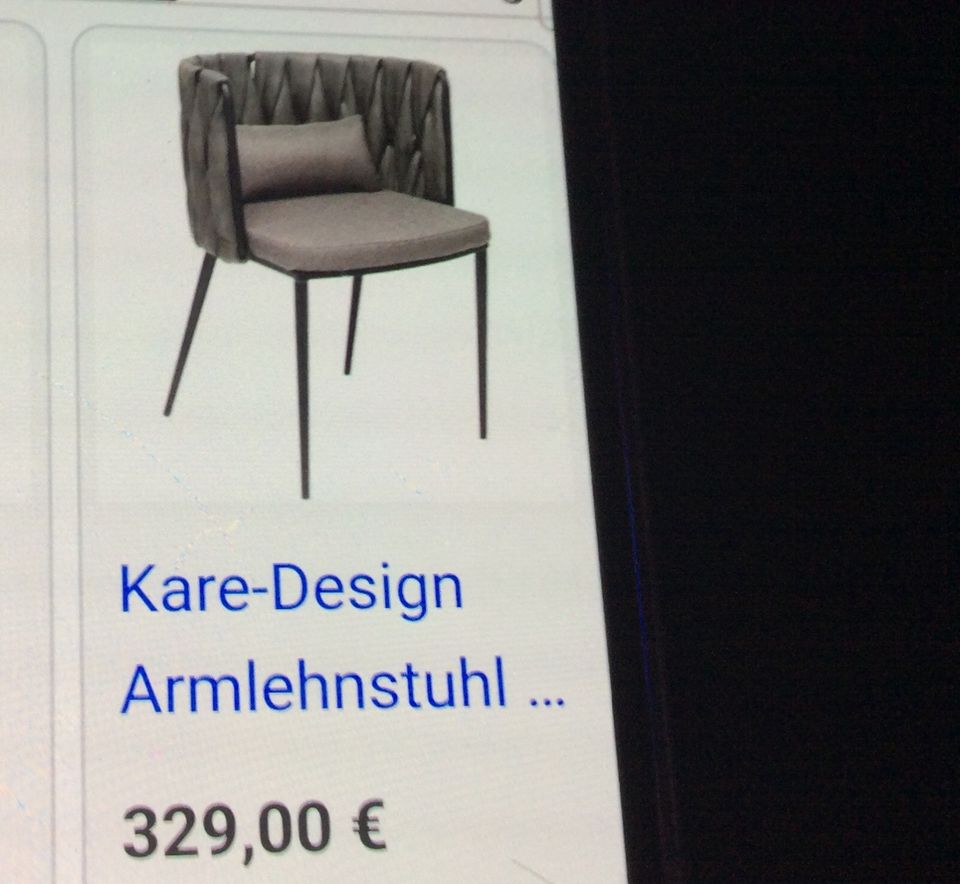 4 Design Stühle Kare in Hengersberg