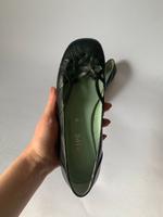 Schwarze echt Leder Ballerina Niedersachsen - Göttingen Vorschau