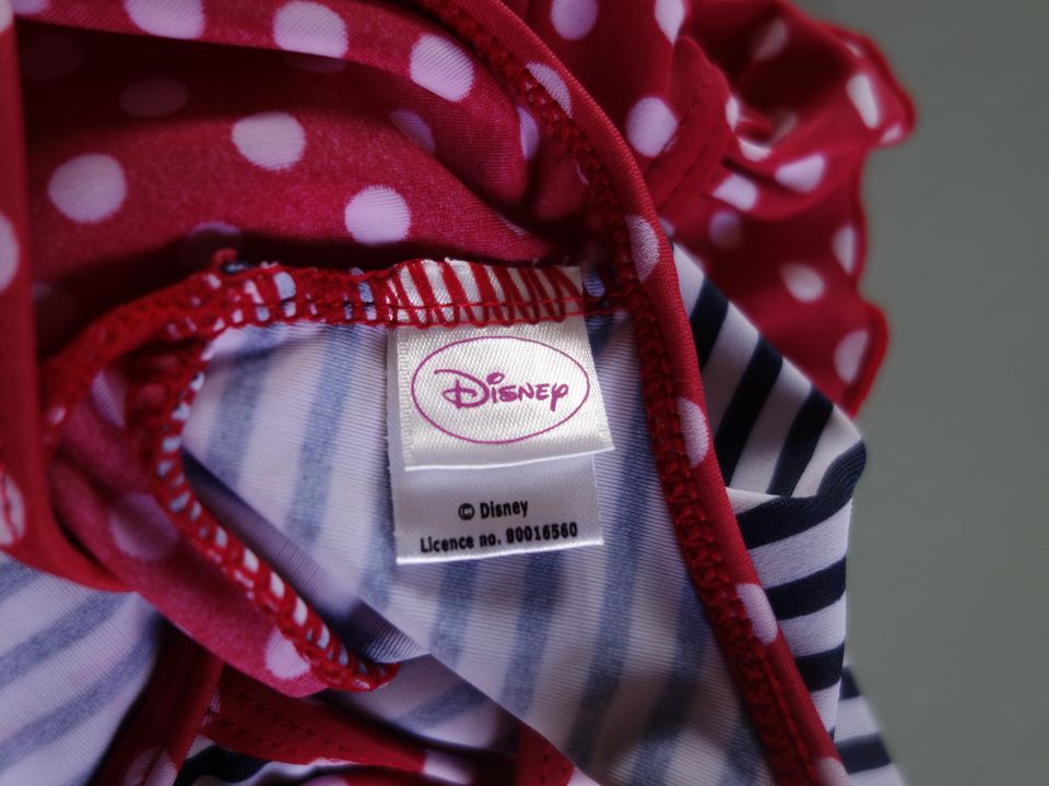 Disney Minnie Mouse Badeanzug ⭐ Gr. 122 ⭐ Bademode in Holzgerlingen