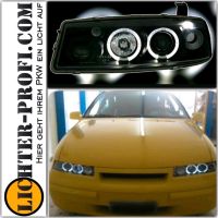 Angel Eyes Scheinwerfer Set schwarz für Opel Calibra Neu! Hessen - Calden Vorschau