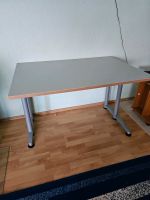 stabiler Schreibtisch mit dazugehörigem Büro-Schrank Baden-Württemberg - Bühlerzell Vorschau