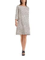 ✨ Modernes Designer Kleid Marc Cain Creme braun schwarz Leo N2 ❣️ Berlin - Steglitz Vorschau