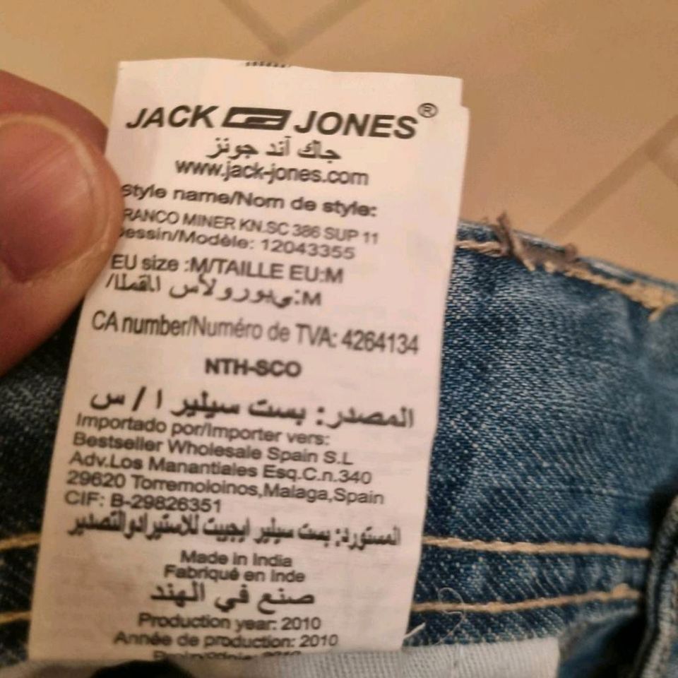 Jack&Jones Bermuda jeans gr.m in Marl