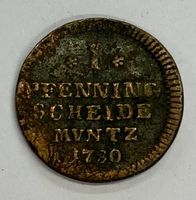 1 Pfennig scheide müntz (1730) Niedersachsen - Hemmingen Vorschau
