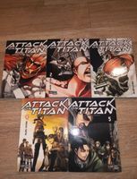Attack on Titan Manga Band 1-5 Nordrhein-Westfalen - Hilden Vorschau