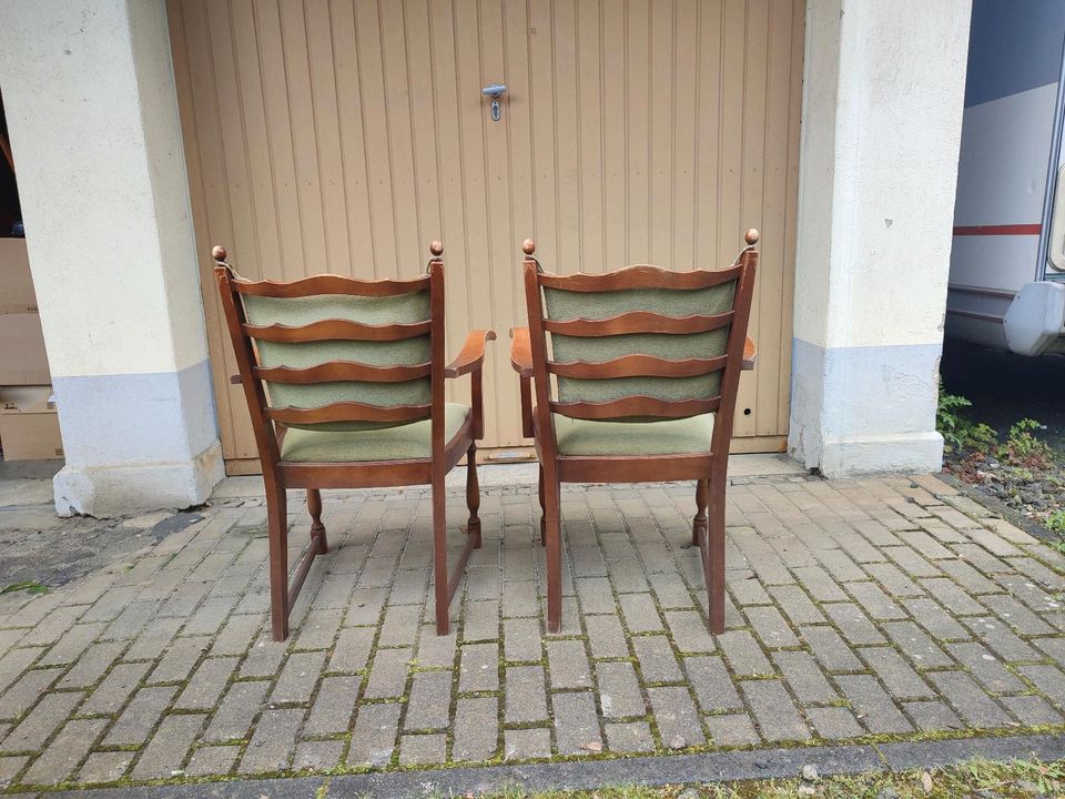 Vintage Retro Sessel/ Holzstühle mit Armlehnen in Köln